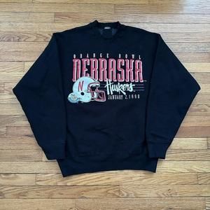 1998 Nebraska Huskers Football Black Sweatshirt